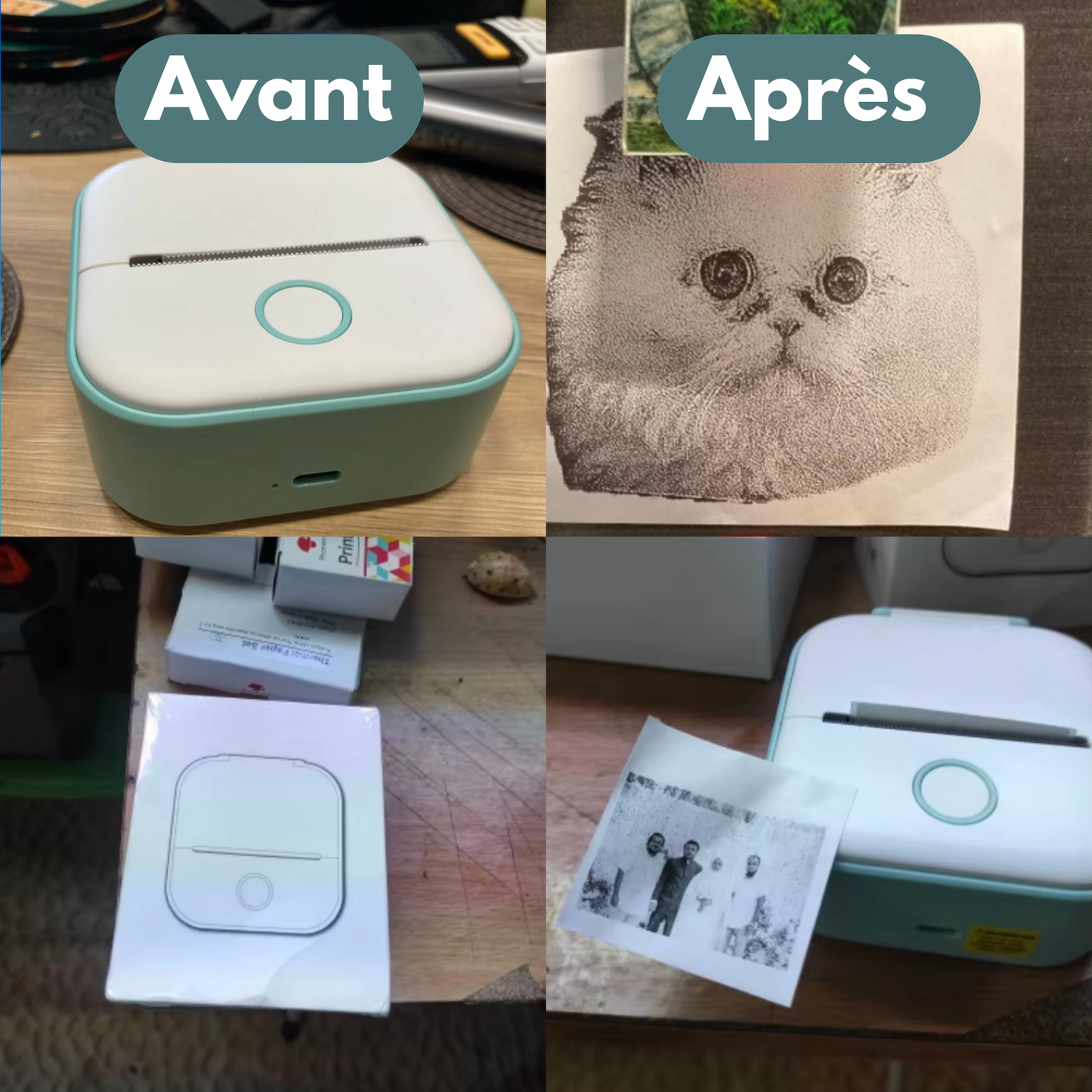 PrintSnap Mini – Imprimante Thermique Portable